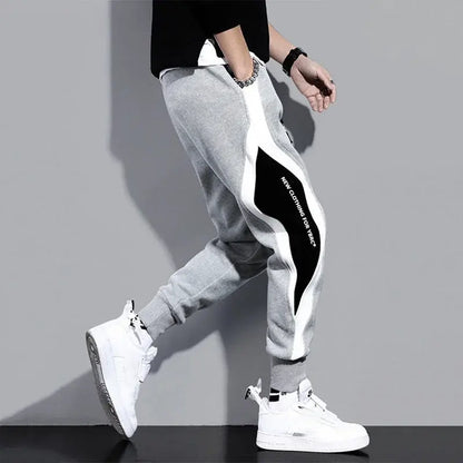 New Casual Pants Men Fitness Sportswear Tracksuit