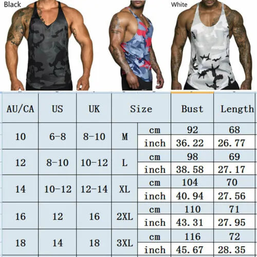 Bodybuilding Sleeveless Shirt