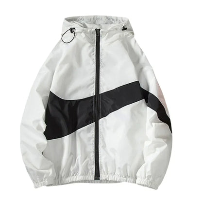 Color Pattern Windbreaker