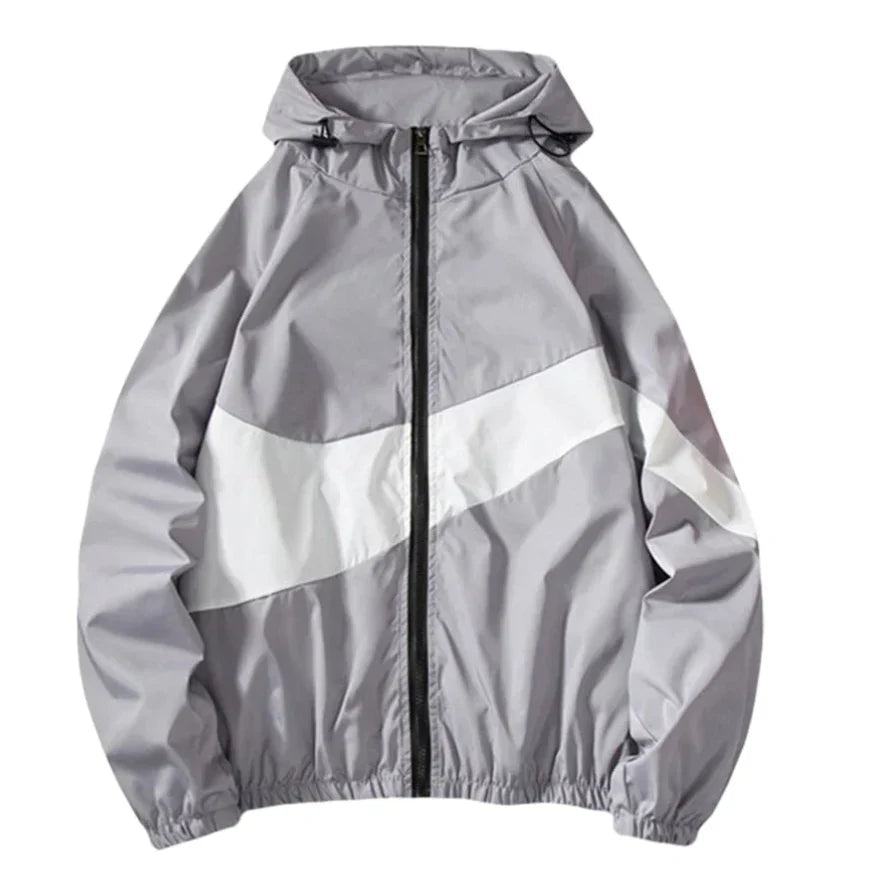 Color Pattern Windbreaker