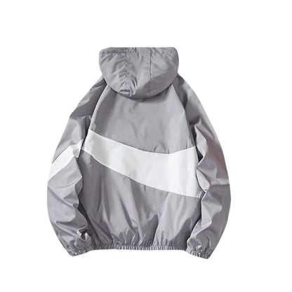 Color Pattern Windbreaker