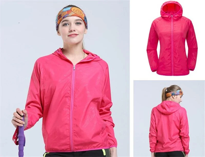 Quick-dry Unisex Windproof Hiking Jacket