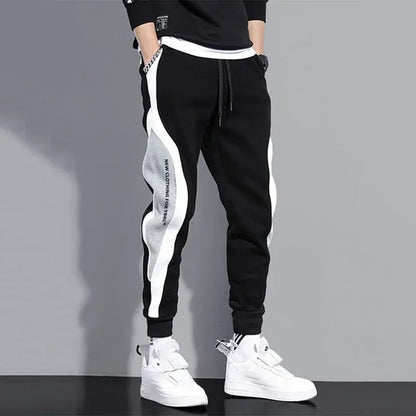 New Casual Pants Men Fitness Sportswear Tracksuit