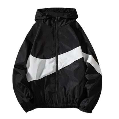 Color Pattern Windbreaker